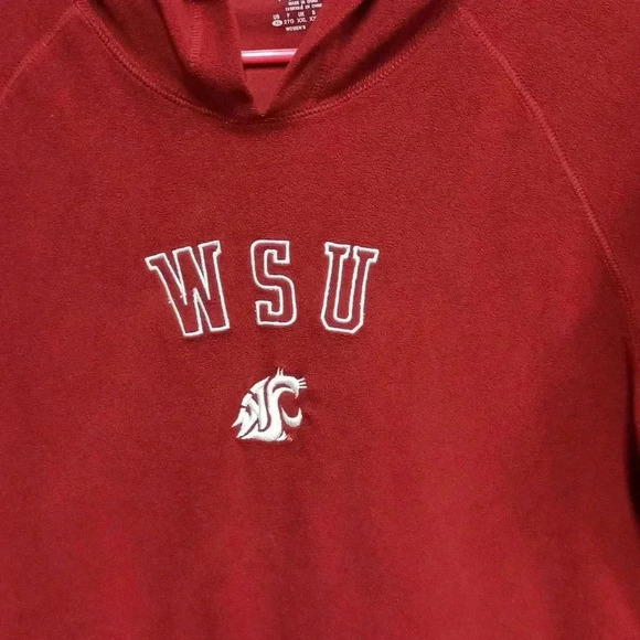 Long sleeve sleeve sweater with hoodie pockets Washington State University cogar - Picture 3 of 6